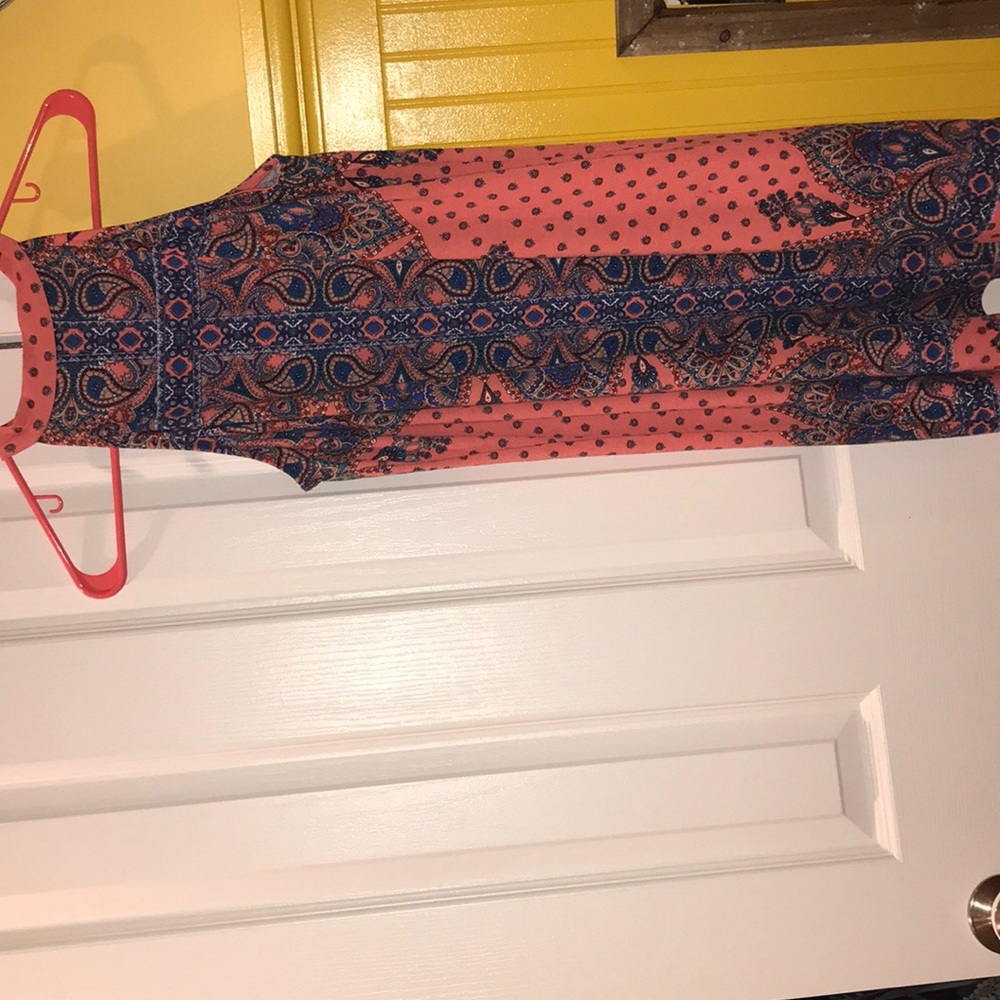 As U Wish multicolor/pattern, halter dress!